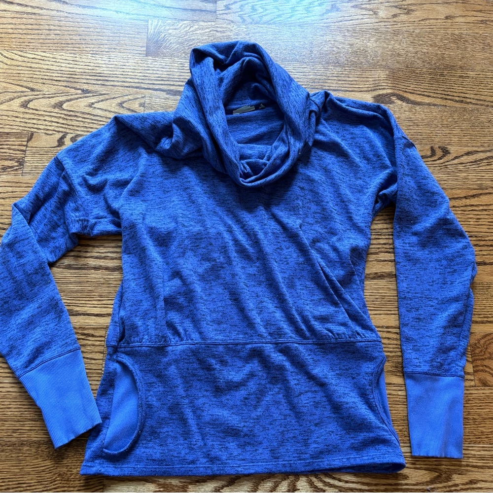 Athleta purple cowlneck pullover, Women’s Small